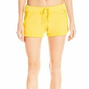 Betsey Johnson Ruffle Hem Shorts